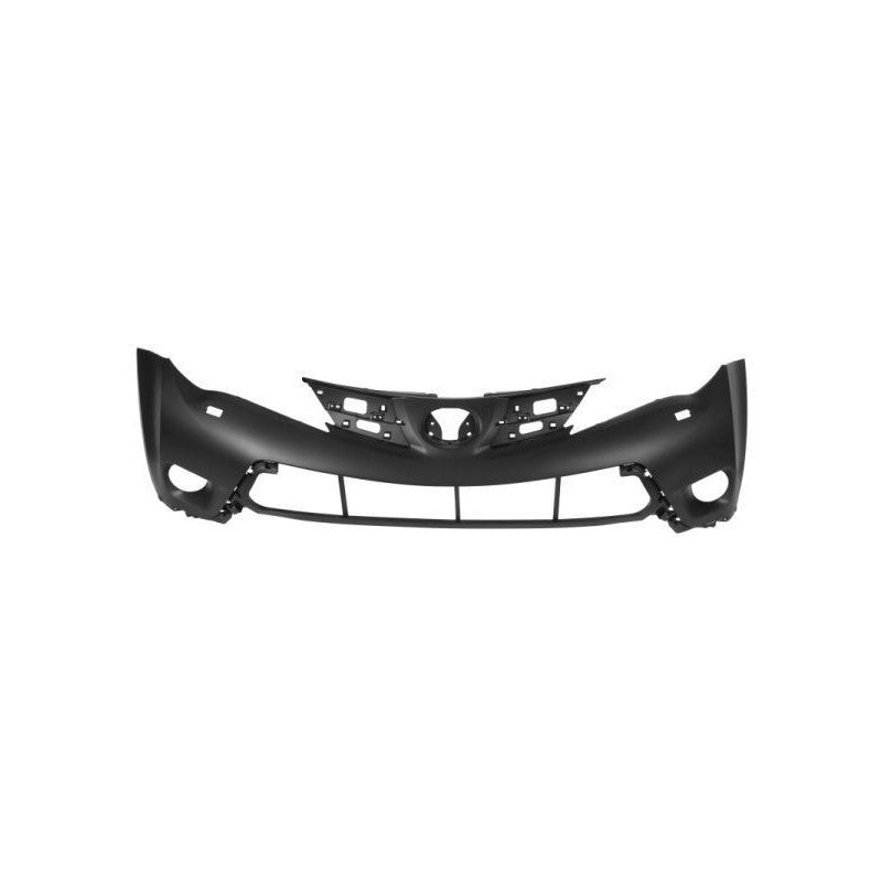 Pare-choc avant supérieur noir avec trous lave-phares Toyota Rav4 4 phase 1 2013-2015