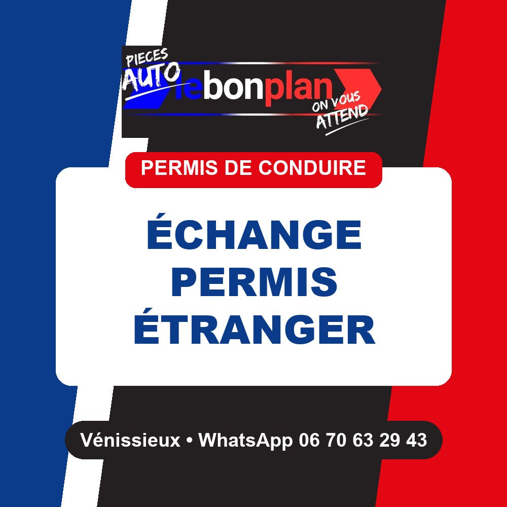 Échange d'un permis étranger contre un permis français