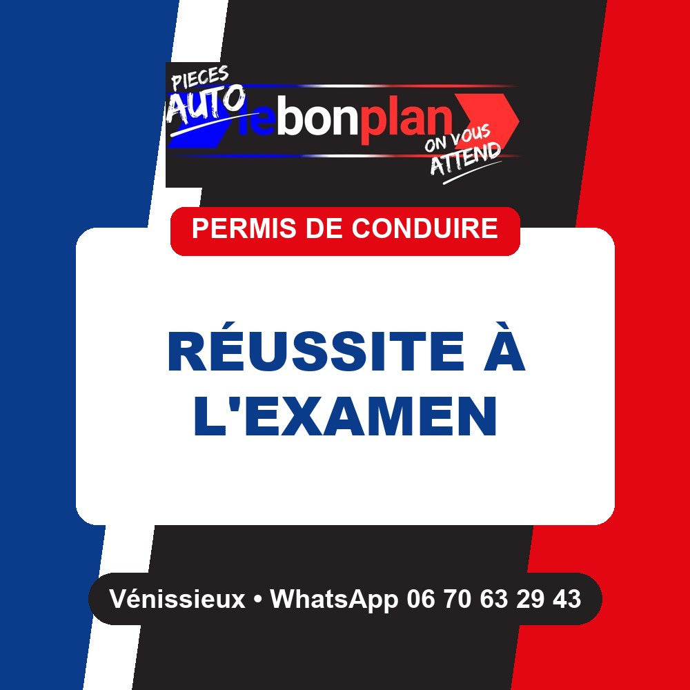 Permis de conduire – Fabrication après réussite à l'examen