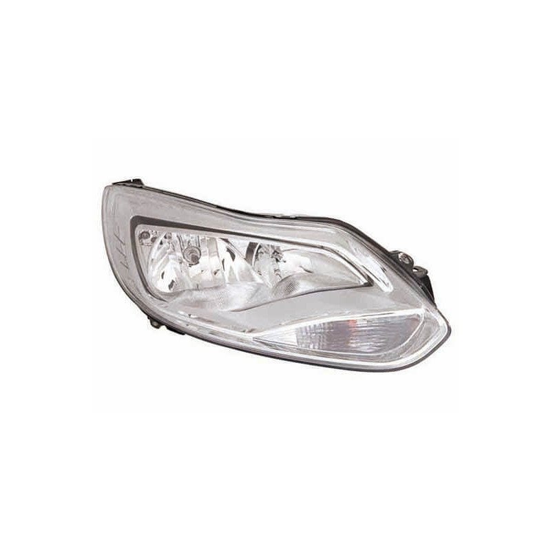 Phare avant droit chromé H1/H7 Ford Focus 3 phase 1 2011-2014