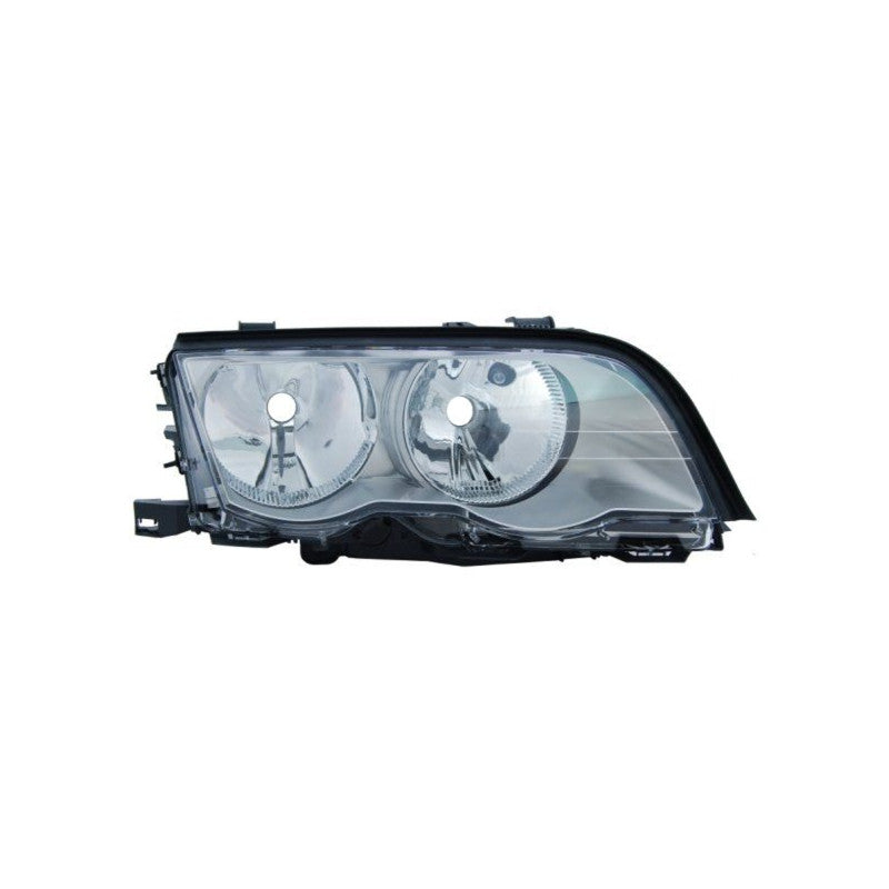 Phare avant droit chromé H7/H7 BMW Série 3 E46 phase 1 1998-2001