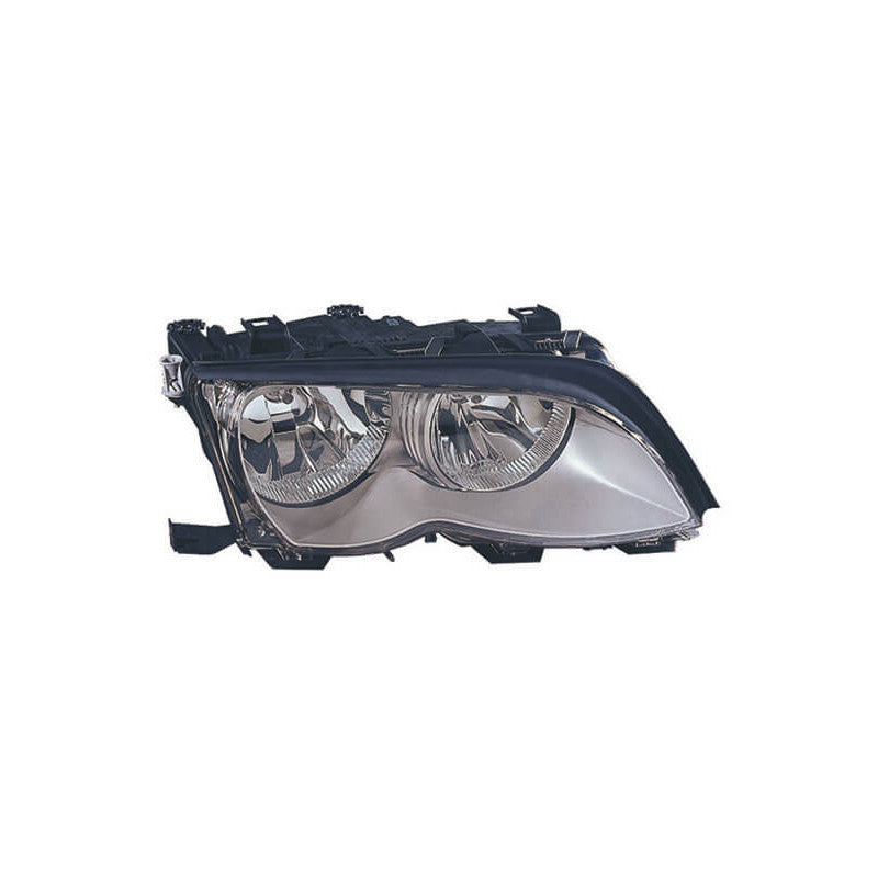 Phare avant droit chromée H7/H7 BMW Série 3 E46 phase 2 2001-2005