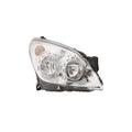 Phare avant droit H1/H7 chromé Opel Astra H phase 2 2007-2009