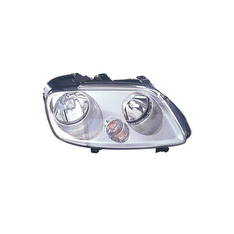Phare avant droit H1/H7 chromé Volkswagen Caddy 2004-2010