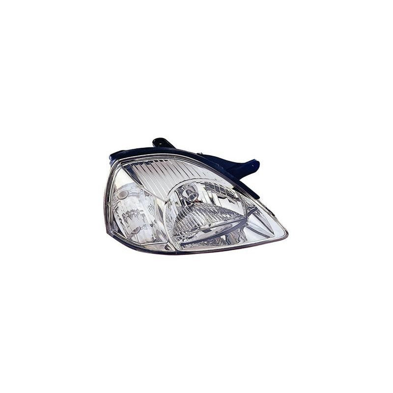 Phare avant droit H4 avec feu clignotant blanc Kia Rio 1 phase 2 2002-2005