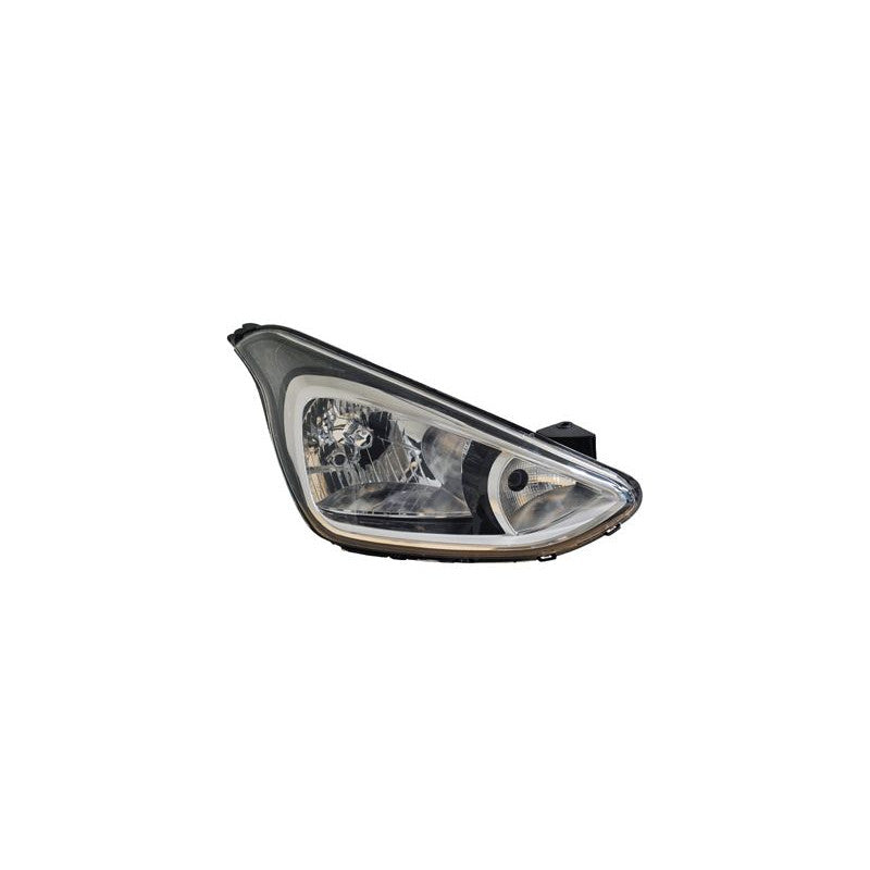 Phare avant droit H4 base noire Hyundai I10 2 2013-2020