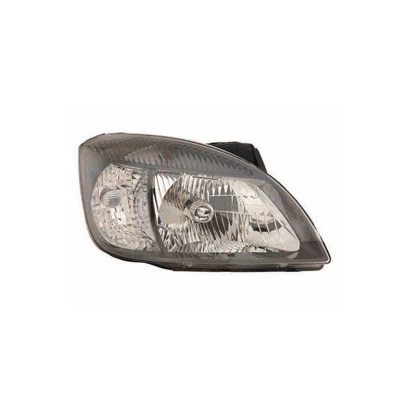 Phare avant droit H4 base noire Kia Rio 2 2005-2011
