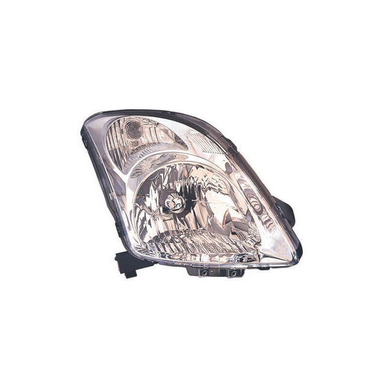 Phare avant droit H4 chromé Suzuki Swift 3 2005-2010
