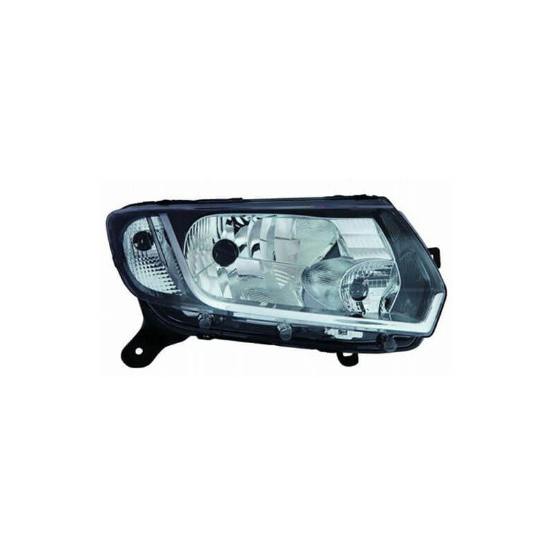 Phare avant droit H4 Dacia Logan 2 phase 1 2012-2016
