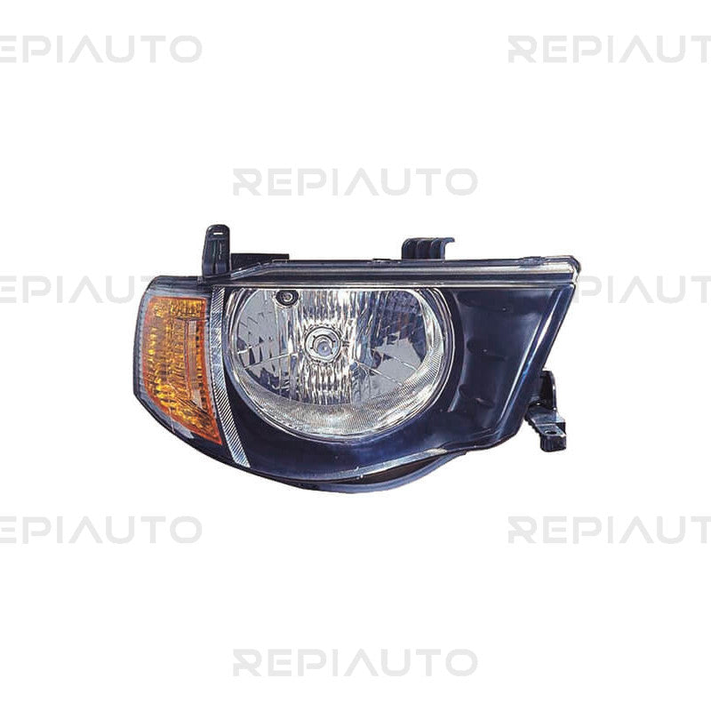 Phare avant droit H4 feu clignotant orange double cabine Mitsubishi L200 Pick-Up KAT-KBT phase 1 2005-2010