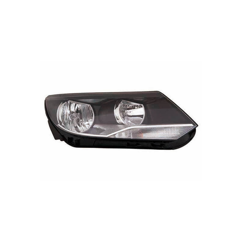 Phare avant droit H7/H15 Volkswagen Tiguan 1 phase 2 2011-2016