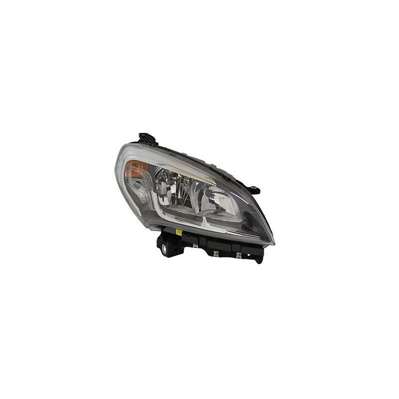 Phare avant droit H7/H7 fond noir Fiat Doblo 2 phase 2 depuis 2015