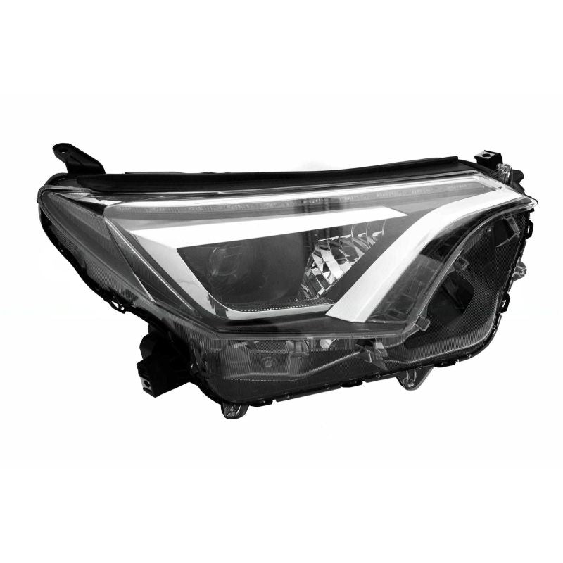 Phare avant droit LED fond noir Toyota Rav4 4 phase 2 2015-2019