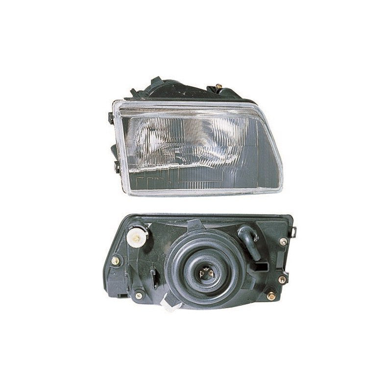 Phare avant droit manuel noir H4 Fiat Cinquecento 1992-1998