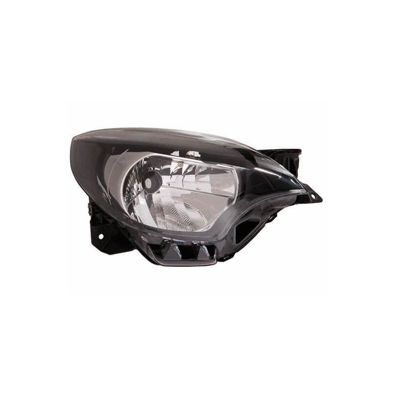 Phare avant droit noir H4 Renault Twingo 2 phase 2 2012-2014