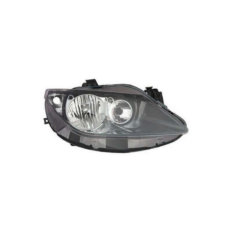 Phare avant droit noir H7/H7 Seat Ibiza 4 6J5, 6P1 phase 1 2008-2012