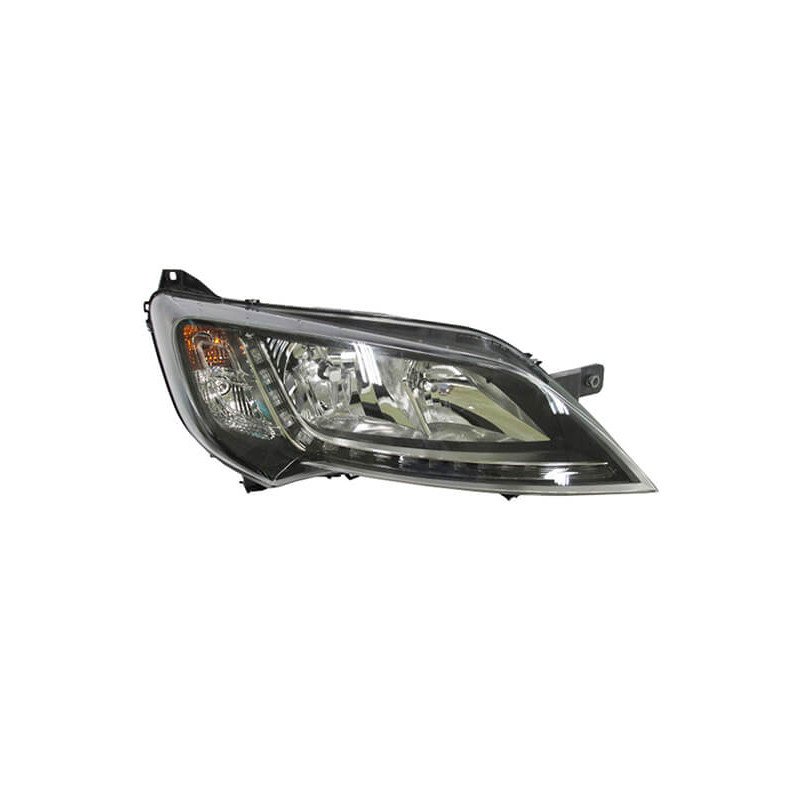 Phare avant droit noir LED/H7/H7 Fiat Ducato depuis 2014