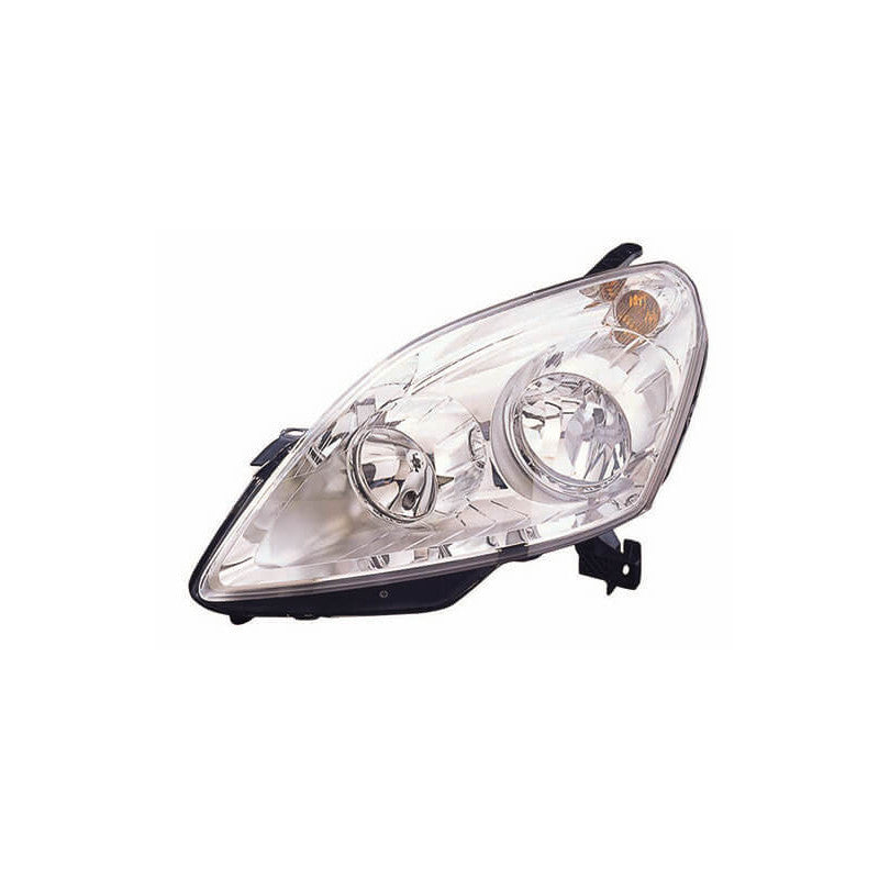 Phare avant gauche base chromée H1/H7 Opel Zafira B phase 2 2008-2011