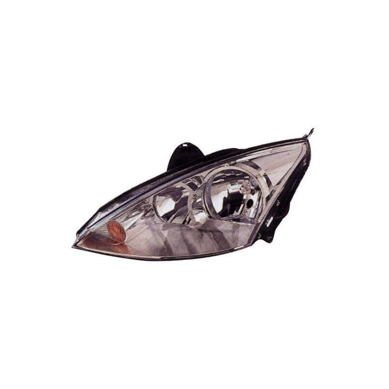 Phare avant gauche chromé H1/H7 Ford Focus 1 phase 2 2001-2004
