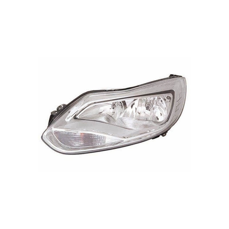 Phare avant gauche chromé H1/H7 Ford Focus 3 phase 1 2011-2014