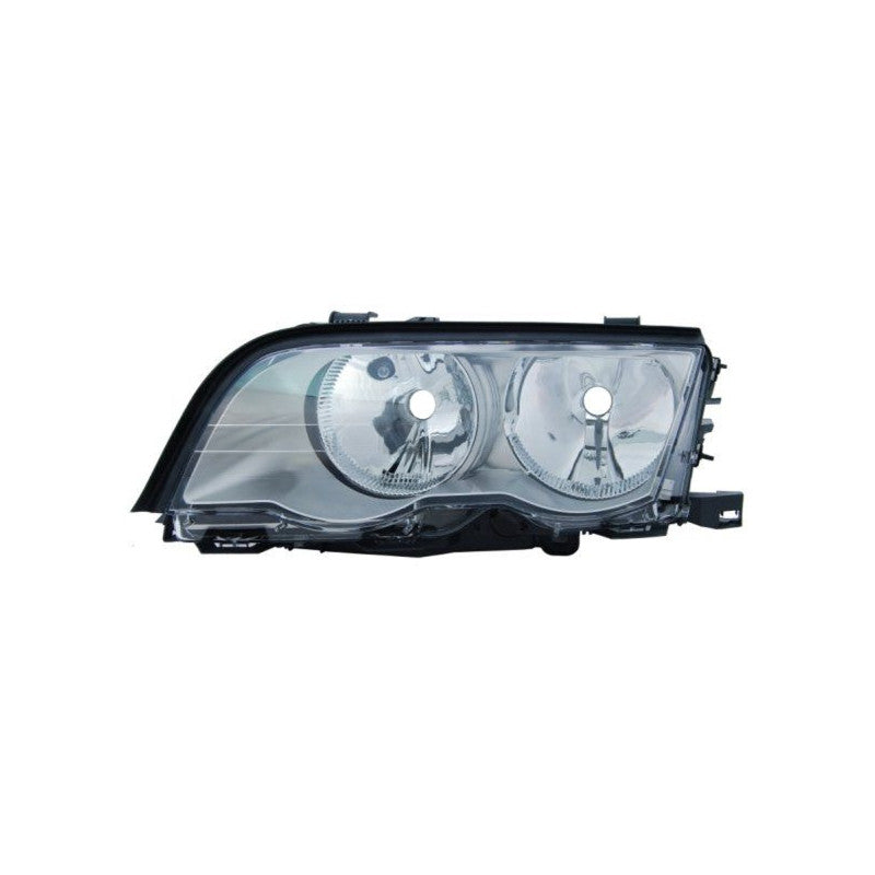 Phare avant gauche chromé H7/H7 BMW Série 3 E46 phase 1 1998-2001