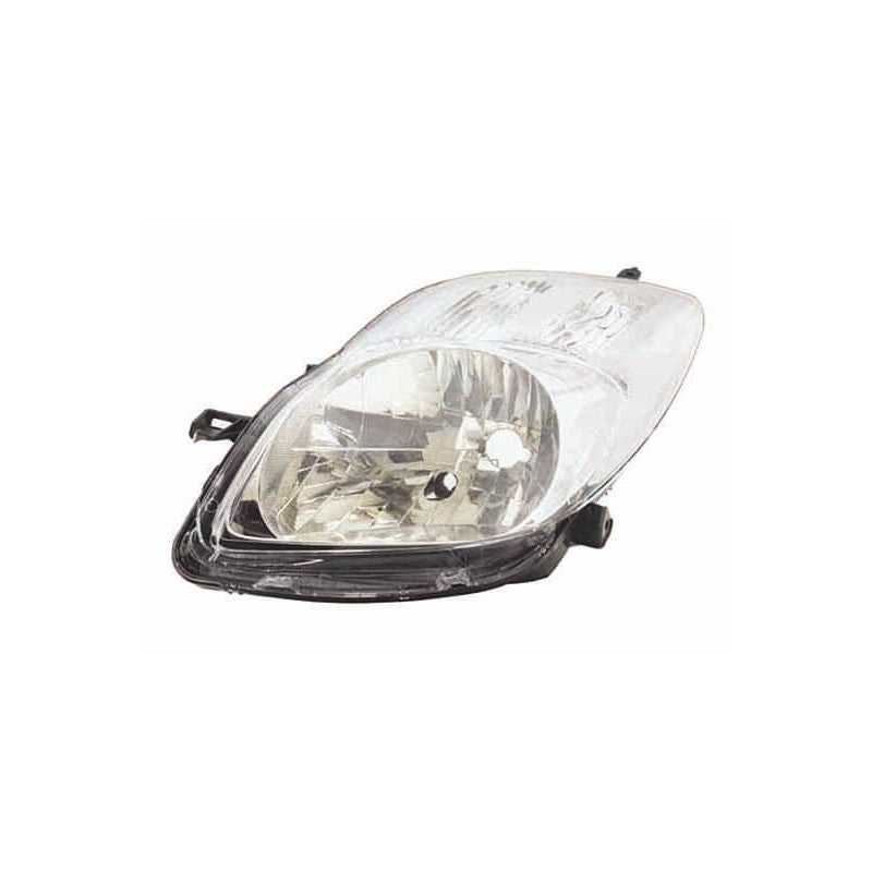 Phare avant gauche chromé type Valeo Toyota Yaris 2 phase 2 2009-2011