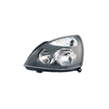Phare avant gauche gris H7/H1 Renault Clio 2 phase 2 2001-2005