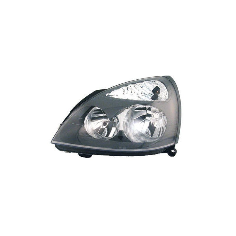 Phare avant gauche gris H7/H1 Renault Clio 2 phase 2 2001-2005