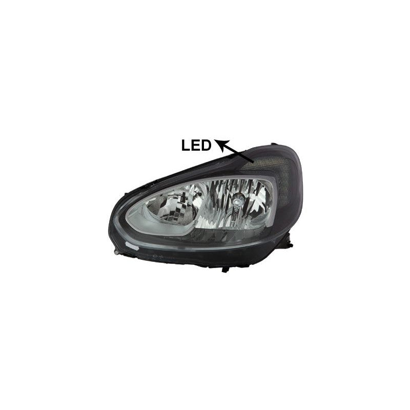 Phare avant gauche H1/H7 LED Opel Adam depuis 2012
