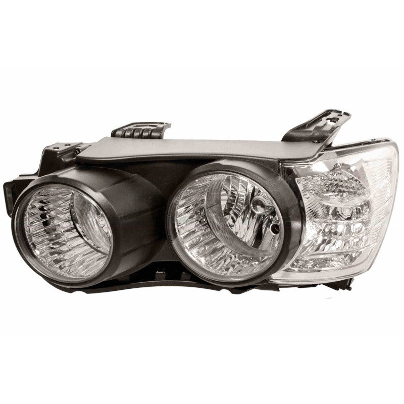 Phare avant gauche H1/H7 noir Chevrolet Aveo 2 2011-2015