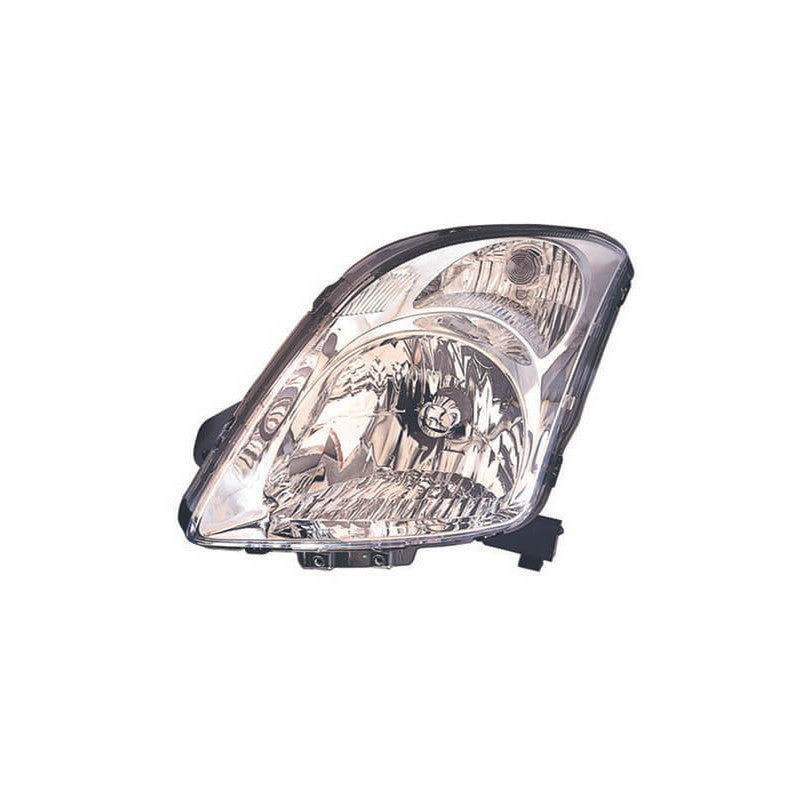 Phare avant gauche H4 chromé Suzuki Swift 3 2005-2010