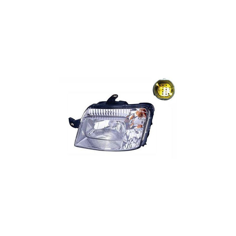 Phare avant gauche H4 Fiat Panda 2 2003-2009