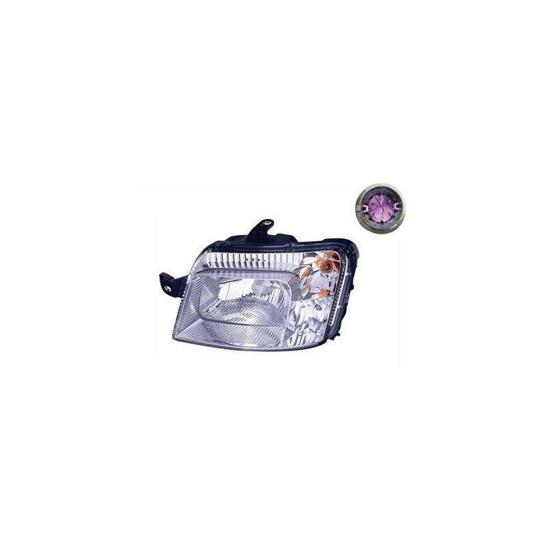 Phare avant gauche H4 Fiat Panda 2 2009-2012