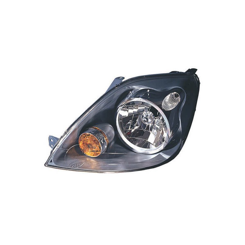 Phare avant gauche H4 Ford Fiesta MK5 phase 2 2005-2008