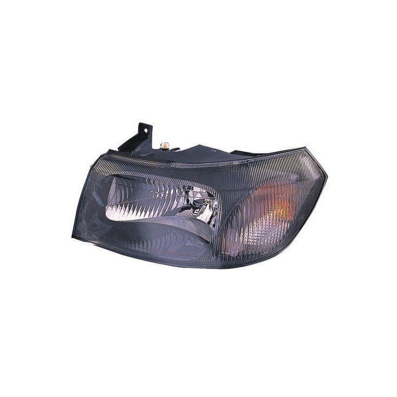 Phare avant gauche H4 noir Ford Transit MK6 2000-2006