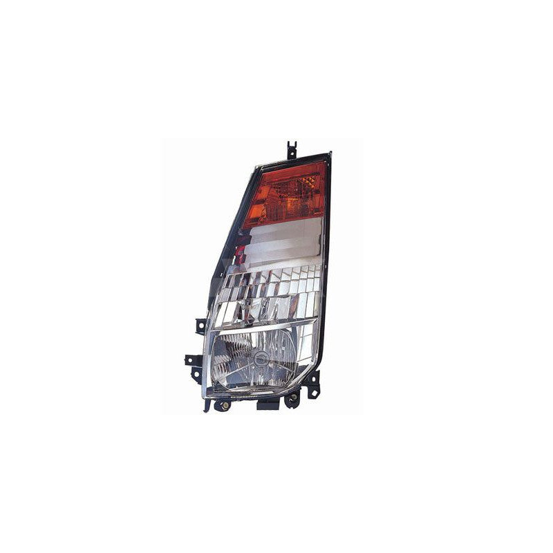 Phare avant gauche H4 orange Renault Maxity depuis 2007