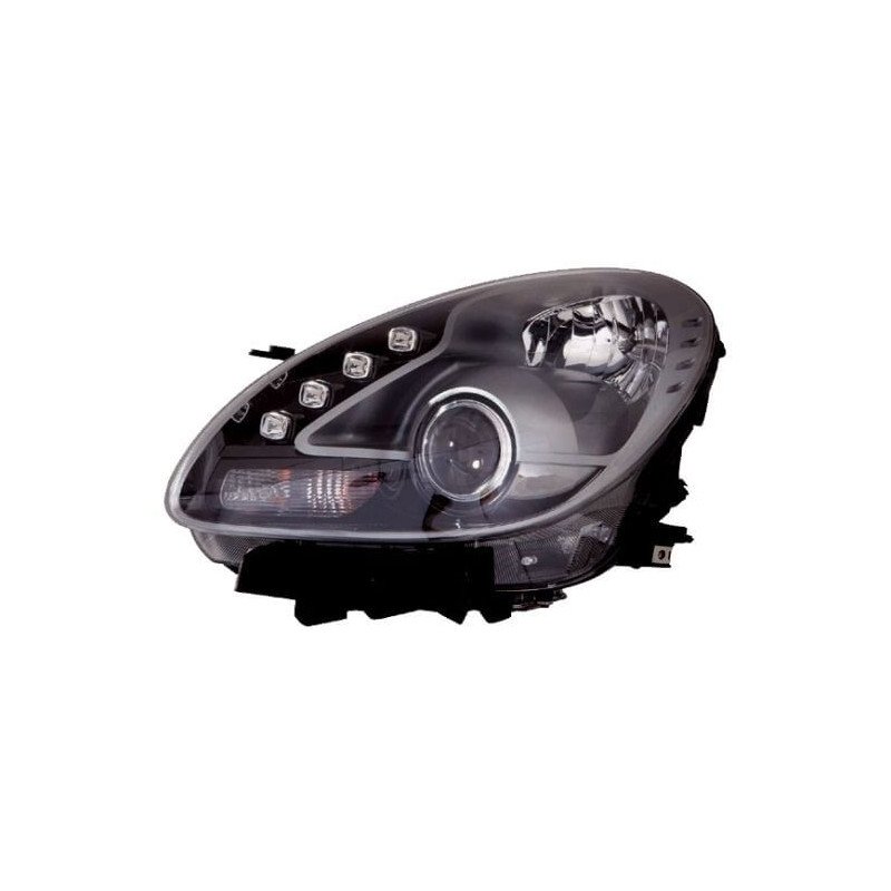 Phare avant gauche H7/H1/LED noir Alfa Romeo Giulietta depuis 2010