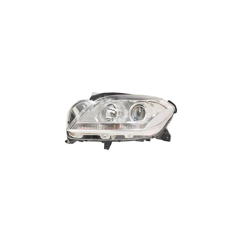 Phare avant gauche H7/H7 base chromée Mercedes Classe M (W166) 2011-2015