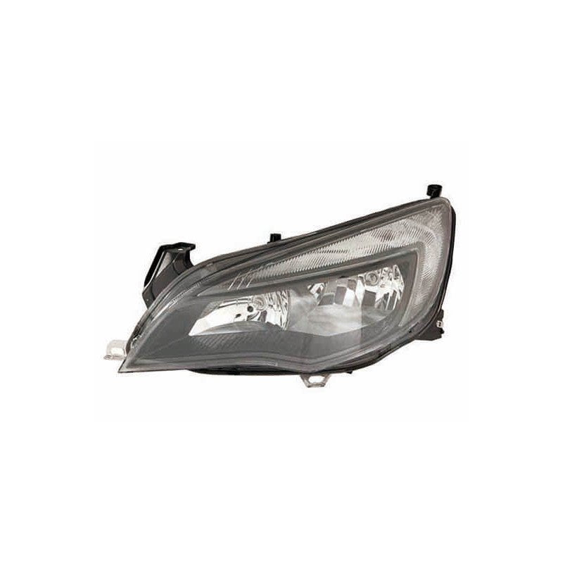 Phare avant gauche H7/H7 noir Opel Astra J phase 1 2010-2012
