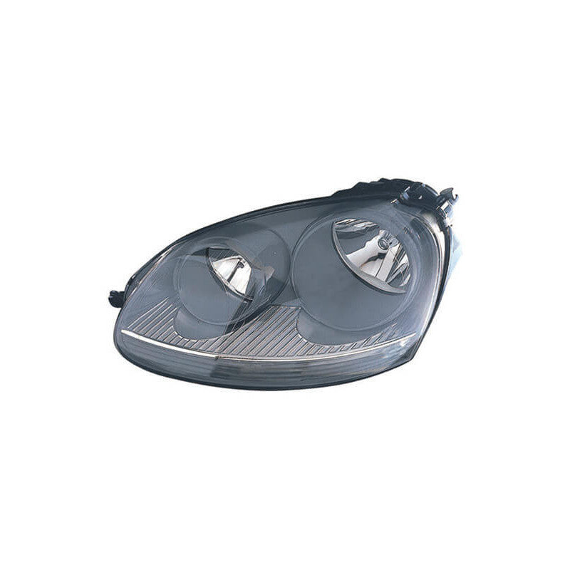 Phare avant gauche H7/H7 fond gris Volkswagen Golf 5 2003-2008