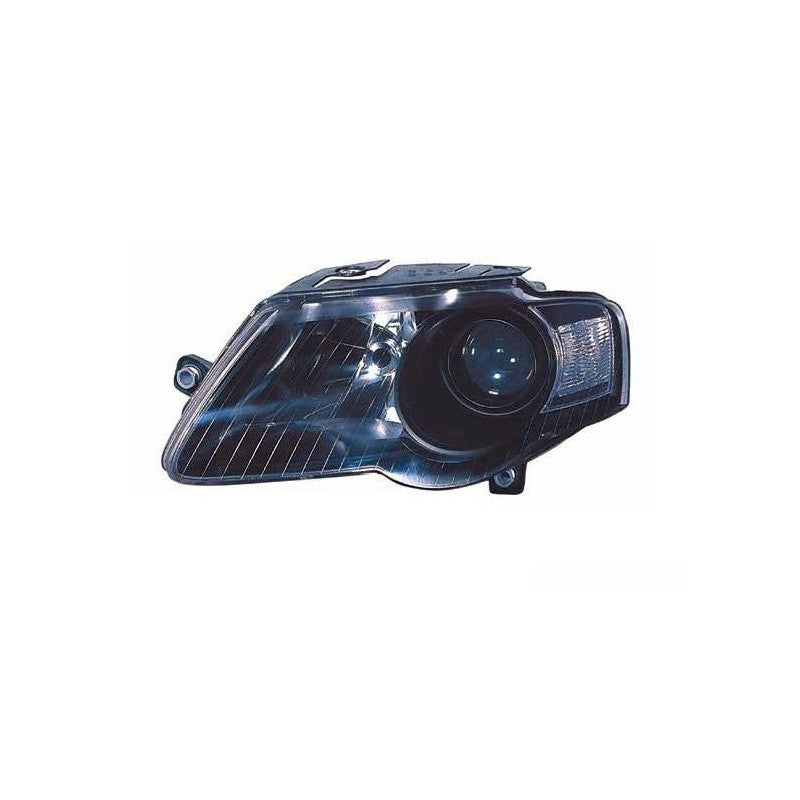 Phare avant gauche H7/H7 fond noir Volkswagen Passat B6 2005-2010