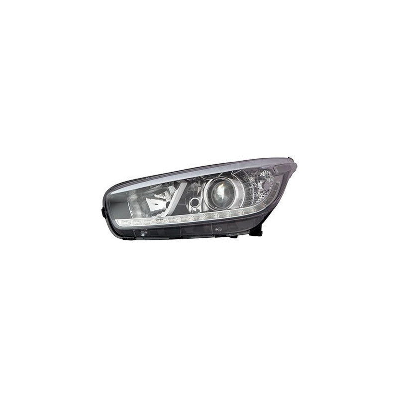 Phare avant gauche H7/H7/H7/LED fond noir Kia Ceed 2 phase 1 2012-2013