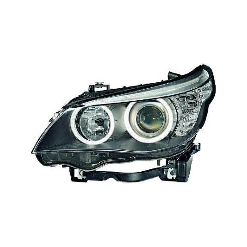 Phare avant gauche H7/H7 LED noir BMW Série 5 E60/E61 phase 2 2007-2010