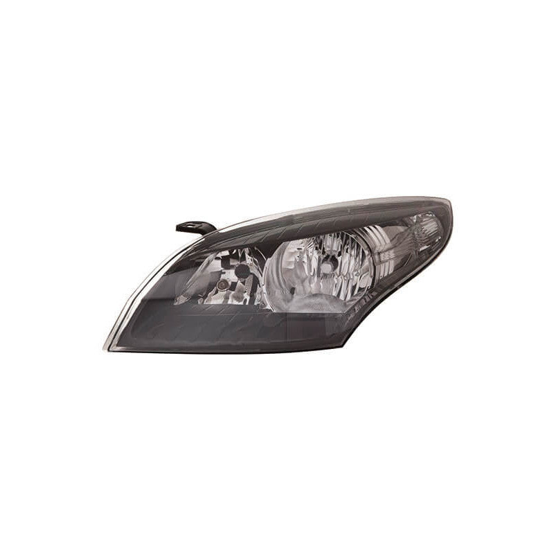 Phare avant gauche H7/H7 noir Renault Megane 3 phase 2 2012-2014