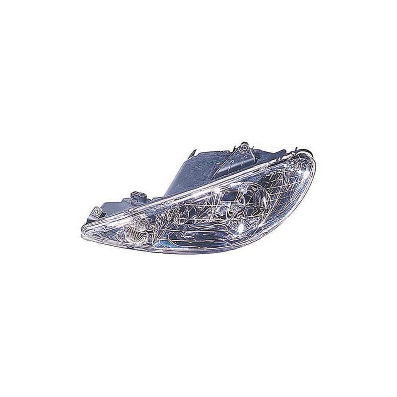 Phare avant gauche H7/H7 Peugeot 206 1998-2009