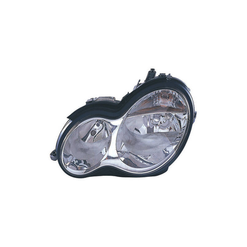 Phare avant gauche H7/H7 pneumatique Mercedes Classe C W203 phase 2 2004-2006