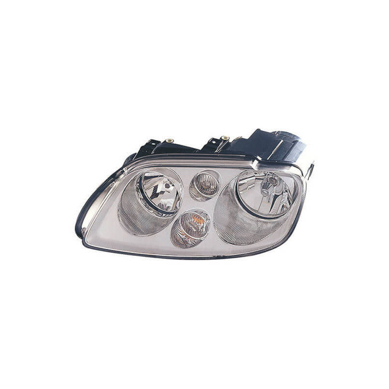 Phare avant gauche H7/H7 chromé Volkswagen Touran 1 phase 1 2003-2006