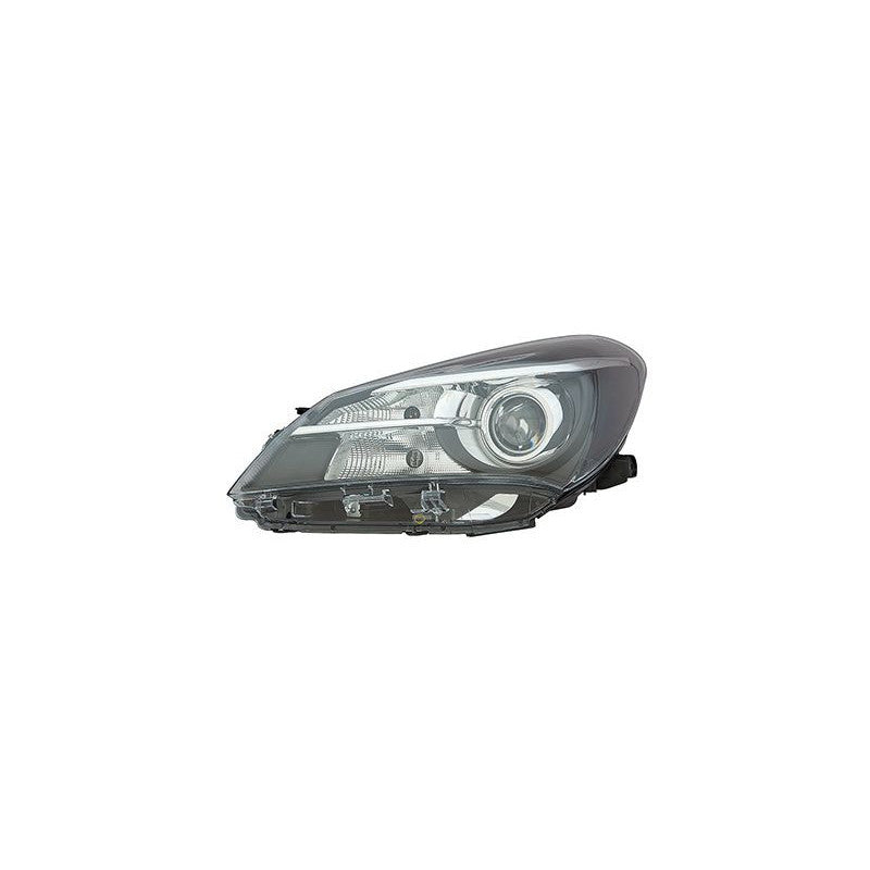Phare avant gauche Hir2 avec loupe Toyota Yaris 3 phase 2 2014-2017
