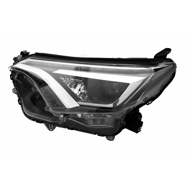 Phare avant gauche LED fond noir Toyota Rav4 4 phase 2 2015-2019
