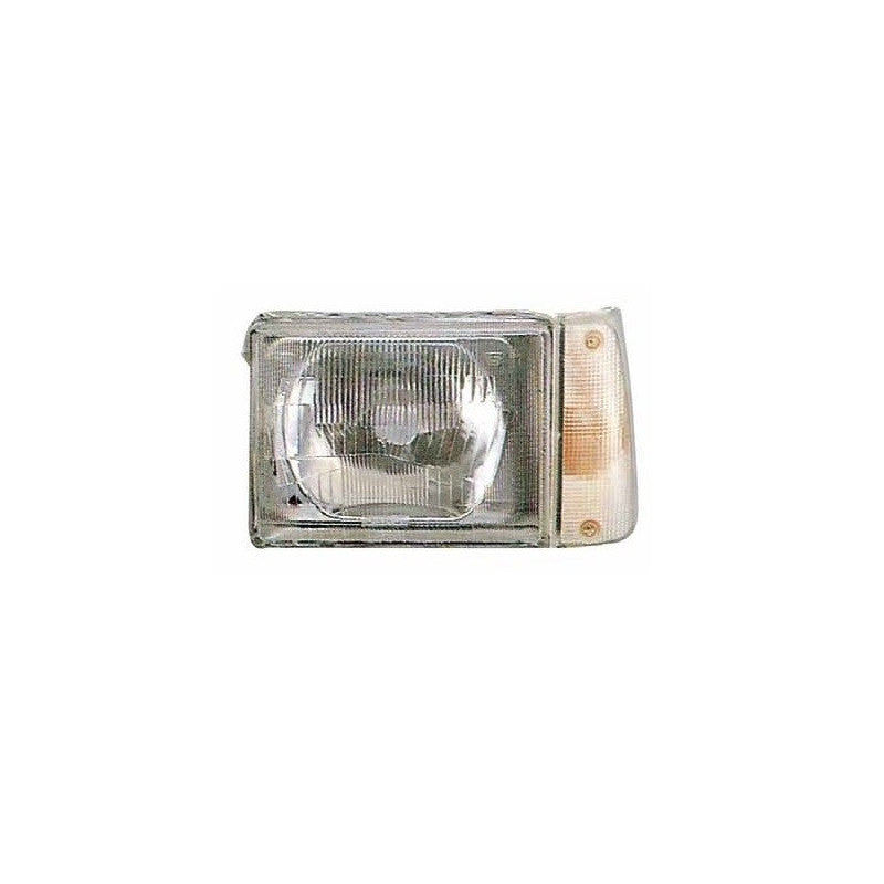 Phare avant gauche manuel clignotant blanc Fiat Panda 1 1986-2003